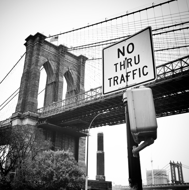 Phone snap of Brooklyn Bridge