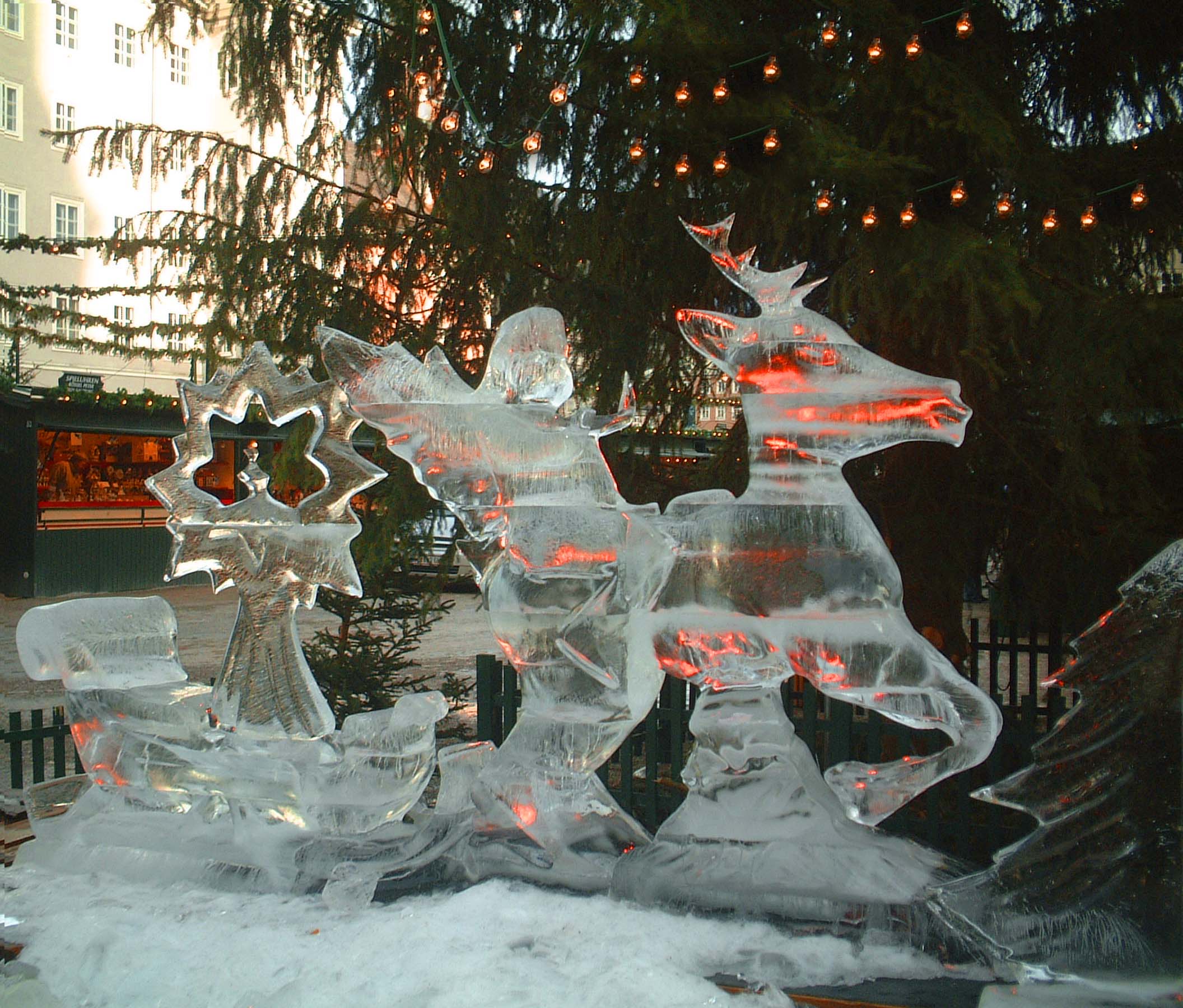 Glowing Ice Sculpture Saltzburg Christmas Markets Austria.jpg